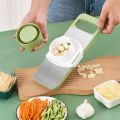 Multi-functional Vegetable Slicer & Cutter (5 Blades). 