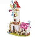 【Serendipity party】DIY Puzzle Jigsaw Baby toy Early learning Castle Construction pattern gift Board.