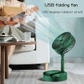Rechargeable Portable Folding Fan Mini Desktop Air Fan 3 In 1 Camping Portable Battery Fan 3 Speeds, Camping, Outdoor and Office, 6.5-Inch Small Desktop Fan High B-attery Life By Exotic Wholesale Mart. 