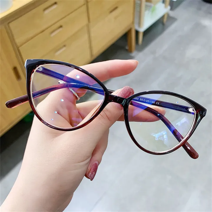 %E3%80%90Lejia%E3%80%91Women%20Men%20PC%20Frame%20Anti-UV%20Blue%20Rays%20Glasses%20Computer%20Eyeglasses%20Vision%20Classic%20Cat%20Eye%20Glasses%20-%20Image%202