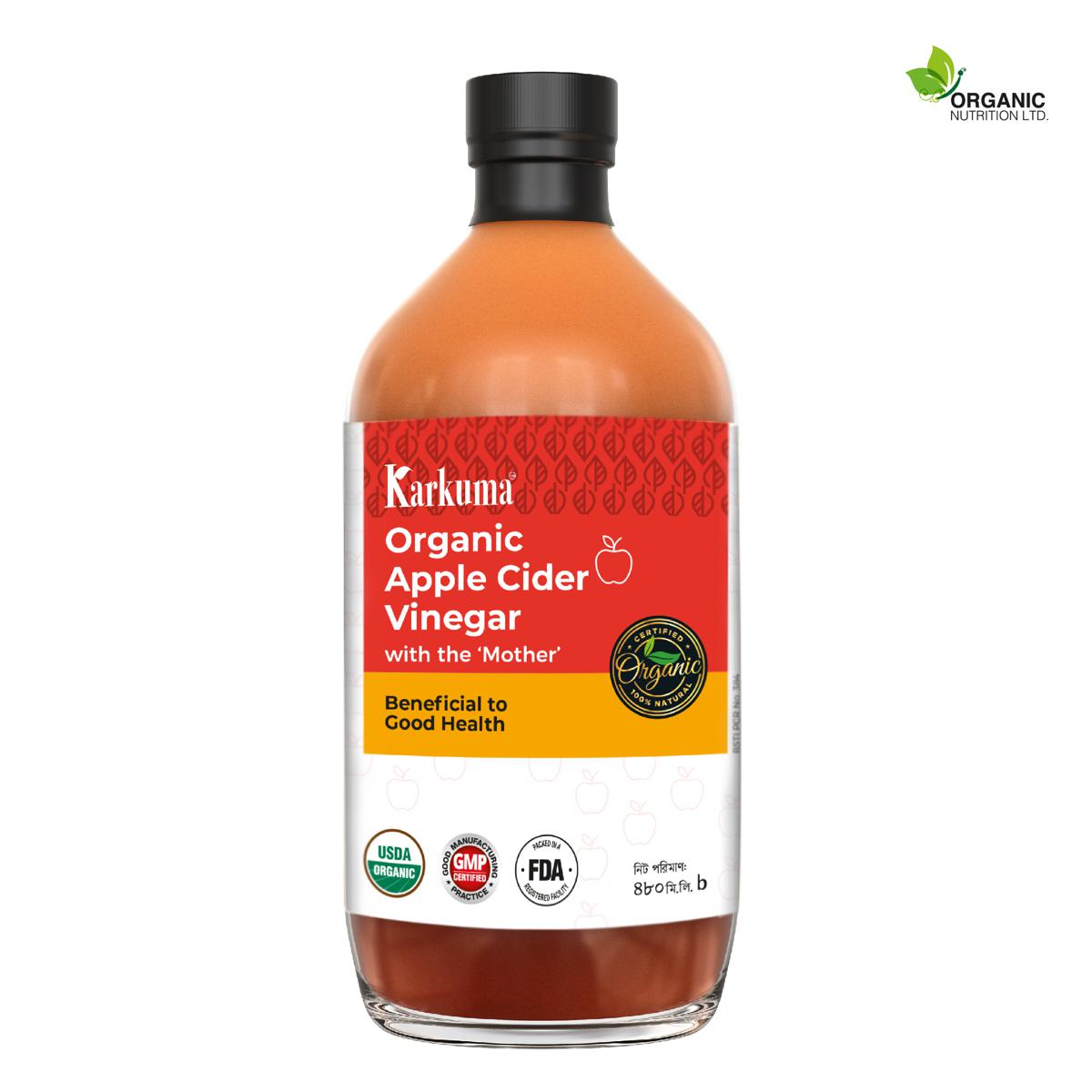 Karkuma Organic Apple Cider Vinegar 480 ML
