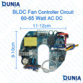 AC DC BLDC Fan Controller Circuit Board Module 60-65W With Remote. 