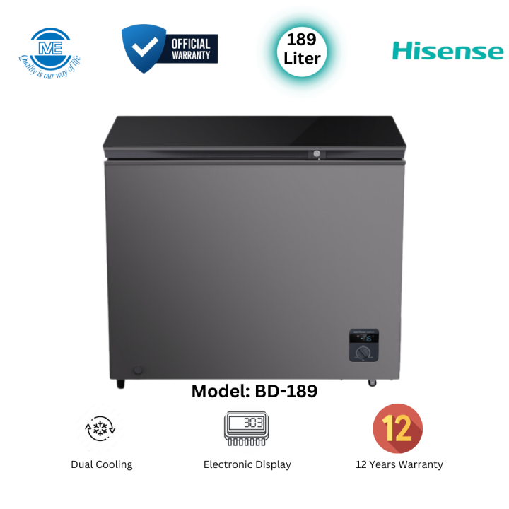 HISENSE 189 Liter Chest Freezer BD-189