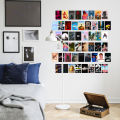 50Pcs Vintage Music Album Wall Collages Aesthetic Kit Postcards Dorm Room Decor Hiphop Art Pictures Posters Musical Post Cards.