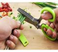 Vegetable Cutter 5 Blade Scissor. 