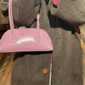 New IELGYin blogger with the ame macaron houlder bag new all-match mini portable baguette.