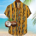 Hawaiian Shirts For Men Summer Beach Vacation Short Sleeve Shirts Fashion Print Lapel Oversized Shirt Top Casual Holiday Clothes. 