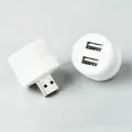 New USB Mini Light Plug And Play Usb Gadgets Hub 2Ports Gift ,Small Book Lamps. 