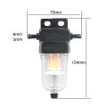 1 Piece Black Replacement Fuel Filter / Water Separator Kit for /. 