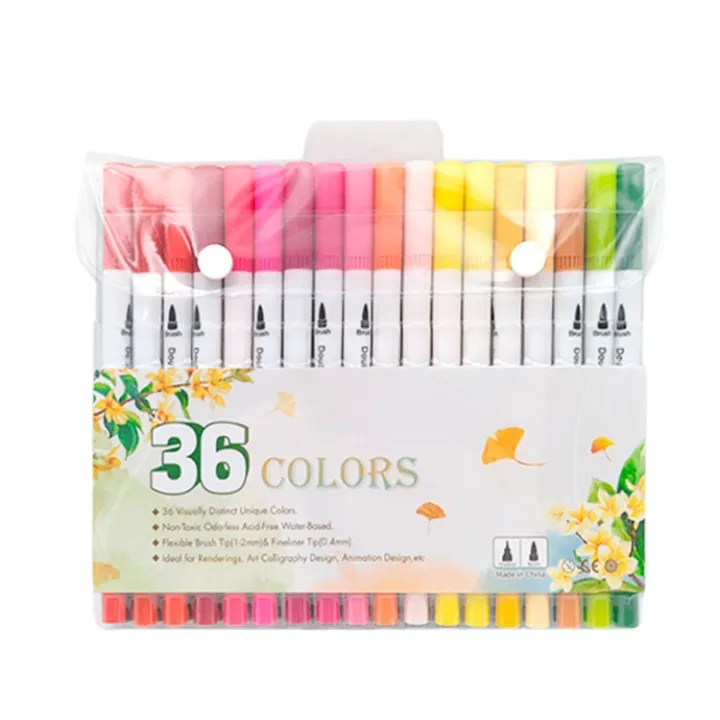 Water-Based%20Double-Headed%20Mark%20Soft%20Head%20Watercolor%20Pens%20Set%20Color%20Brush%20Children's%20Art%20Hook%20Line%20Pen%20-%20Image%203