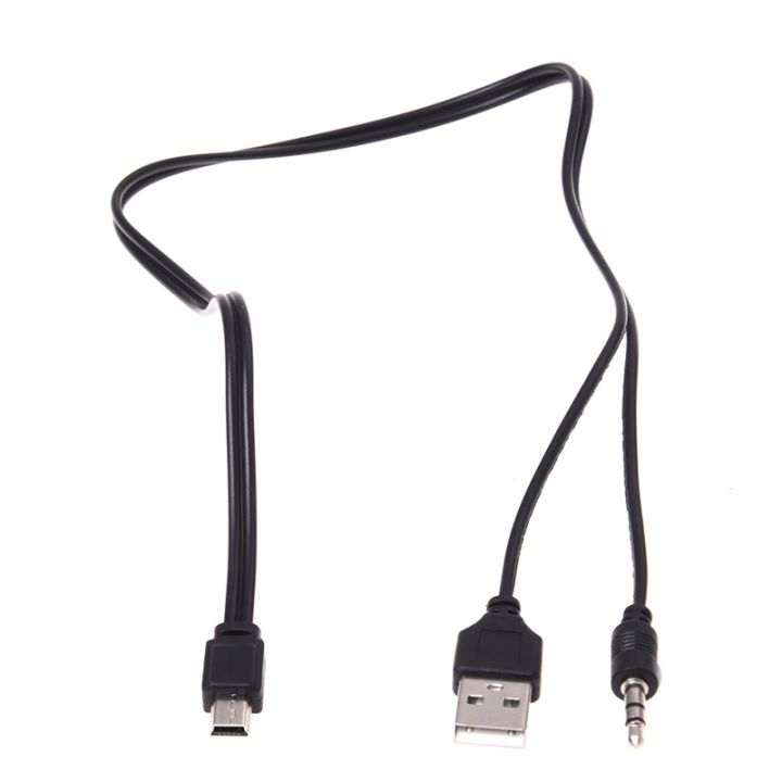 3.5mm%20Aux%20USB2.0%20Male%20Mini%205%20Pin%20USB%20Portable%20Speaker%20Audio%20Cable%20-%20Image%202