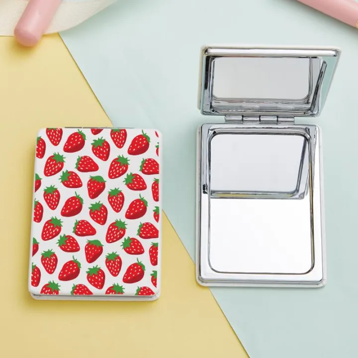 FORNORM Floral Makeup Mirror for Handbag,Retro Personalised Compact Mirror Handheld Mirror Pocket Mirror,Random ColorFORNORM Floral Makeup Mirror for Handbag,Retro Personalised Compact Mirror Handheld Mirror Pocket Mirror,Random Color