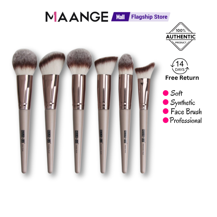 MAANGE%206%20Pcs%20Makeup%20Brushes%20Set%20Foundation%20Blush%20Powder%20Concealer%20Blending%20Make%20Up%20Brush%20-%20Image%202