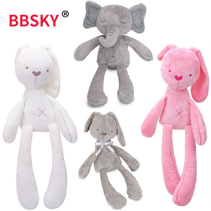 BBSKY Long Legged Bunny Plush Toy Soothing Baby Toy Rabbit Plush Toy Doll Stock