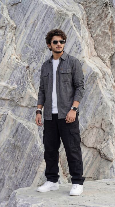 Premium%20Shirt%20Charcoal%20Grey%20by%20XYRO%20-%20Image%205