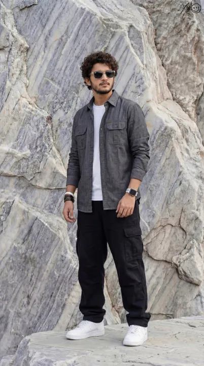 Premium%20Shirt%20Charcoal%20Grey%20by%20XYRO%20-%20Image%205