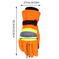 Winter Work Gloves For Men Heavy Duty Mechanic Gloves With Grip Waterproof Anti Vibration Safety Gloves Flexible Yard Work. 