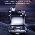 Tinzzi TWS Sport Bluetooth Headphones Handfree Noise Cancelling Wireless Gaming Earbuds Not in Ear Earphones with Charging Box. 