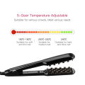 3D Grid Hair Crimper Iron Volumizer Ceramic Professional Hair Fluffy Corrugated Curler Flat Iron Corn Hair Splint.