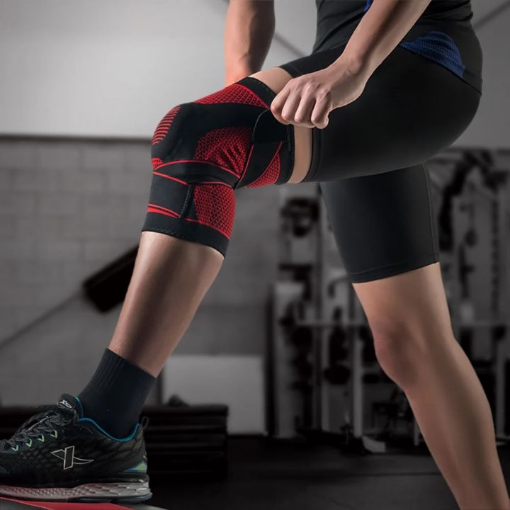 Kuangmi%20Silicone%20Knee%20Pads%20Volleyball%20Knee%20Sleeve%20Elastic%20Knee%20Brace%20Support%20Sports%20Adjustable%20Bandage%20knee%20Protector%20Basketball%20-%20Image%205