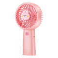 【Clearance Markdowns】 New Internet celebrity handheld small fan mini portable cartoon USB rechargeable fan gift small fan manufacturers.