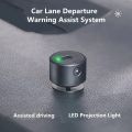 Car Lane Departure Warning Assist System LED Projection Light Anti-collision Car Safety Driving Universal for Cars/SUV/Truck.