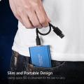 External Hard Drive 1TB Portable SSD 2TB External Solid State Drive USB 3.1/Type-C Hard Disk High-Speed Storage for PC/Mac/Phone. 