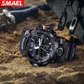 LED Quartz Watch, Outdoor Sports Label Men's Sports Watch, Men's Big Watch, Alarm Stopwatch Luminous Calendar. 
