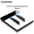 KAMANNI Luxury Light Switch LED Indicator Crystal Tempered Glass Piano Key Model design White Push Botton Wall Switches 220V New. 