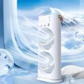 Rechargeable Double Head Portable Mini Air Cooling Mist Fan.