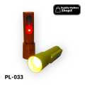 LED Flashlight PE-033 Rechargeable Zoom Torch Light with Side Lamp.