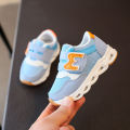 I Love Daddy&Mummy Children's Lights Shoes Spring Leather Baby Toddler Sports Shoes Soft Bottom Non-slip Baby Sneakers. 