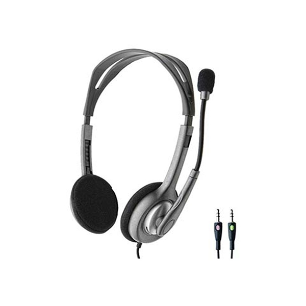 Logitech H110 STEREO Headset (Two port)