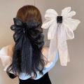 Fashion Large Bow Hair Claw Clip Super Fairy Temperament Headdress Women Hair Clip Sweet Hair Accessories. 