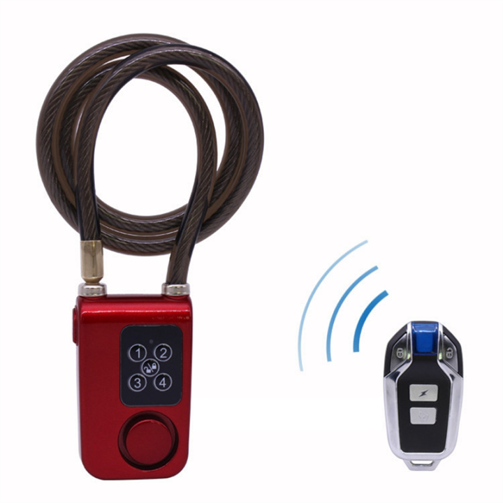 Cycling%20Security%20Lock%20Wireless%20Remote%20Control%20Alarm%20Lock%20Anti-Theft%20Vibration%20Alarm%20Lock%20Electric%20Motorcycle%20Code%20Chain%20Lock%20Blue%20-%20Image%203