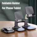 Adjustable Foldable Desk Phone Holder, Compatible With All Smart Phones & Tablets - Mobile Stand - Mobile Stand. 