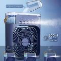 Portable Air Conditioner Fan, Mini Evaporative Air Cooler With Multiple  Colors LED Ligh. 