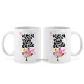 Wishing You Very Happy Birthday Printed Ceramic Coffee Mug White - Mug Gift For Friend, Brother, Sister, And Partner INTE-9171.