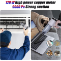 3-In-1 Computer Vacuum Air Blower Rechargeable Car Vacuum Cleaner Cyclonic Suction.