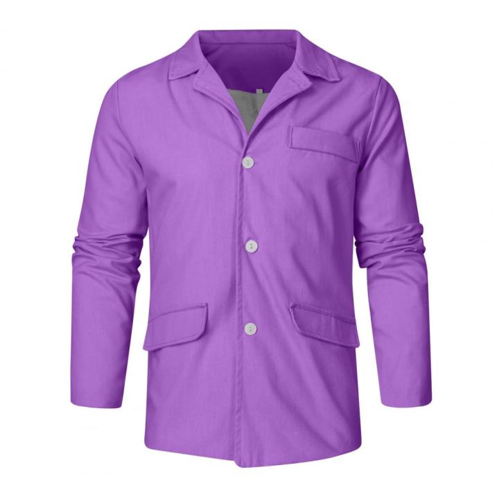 Shirt%20Jacket%20Loose%20Suit%20Top%20Men%20Suit%20Collar%20Button%20Solid%20Color%20Cotton%20Linen%20Suit%20Spring%20Summer%20Casual%20Blazers%20Men%20Clothing%20-%20Image%204