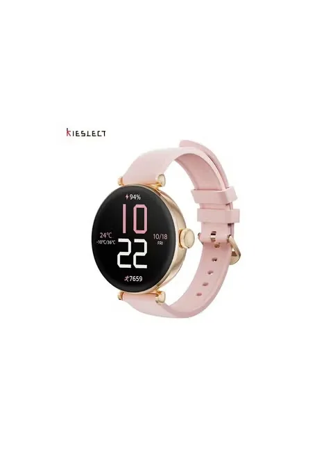 Kieslect%20Pura%20Lady%201.19"%20AMOLED%20Display,%20Bluetooth%205.2%20Calling,%20IP68%20Waterproof%20Smart%20Watch%20-%20Gold%20-%20Image%203