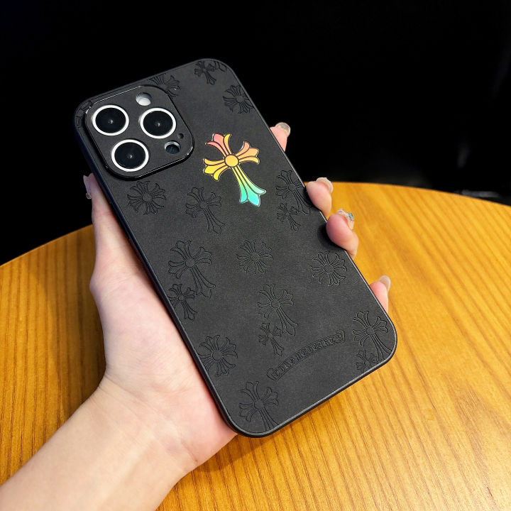 Fashion%20Brands%20luxurious%20Chrome%20Hearts%20Cases%20iPhone15promax%201413%2012%2011%20Pro%20Max%20Cases%20XS%20MAX%20XR%208%20plus%207PLUS%20Silicone%20Soft%20Shell%20Cover%20-%20Image%206