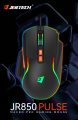 Jertech JR850 Gaming Mouse, Ergonomic RGB Gaming Mouse Wired with 4800 Adjustable DPI, 7 Programmable Buttons, Professional Software for Gamer Office [Black]. 