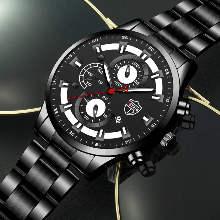New%20DEYRO%20Men's%20Watch%20Fashion%20Stainless%20Steel%20Band%20Quartz%20Watch%20Calendar%20Watch%20Casual%20Sports%20Luminous%20Watch%20-%20Image%203
