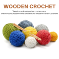 Large Crochet Hooks 15mm 20mm 25mm 30mm Hook Set for Chunky Yarn.