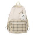 Fashion School Backpack Nylon Casual Student School Bag Zipper Pocket Teenagers Schoolbag For Teenage Girl. 