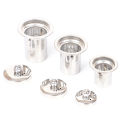 【Expert Recommended】 Reusable Stainless Steel Tea Strainer Mesh Infuser Basket Loose Tea Leaf Infuser Encounter. 