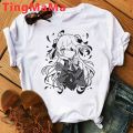 Genshin Impact Hu Tao Xiao Kaedehara Kazuha t shirt male ulzzang harajuku kawaii grunge couple clothes clothes streetwear. 