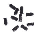 10 Pcs PJ-320D 4 Pins SMD 3.5mm Female Headphone Jack Connector PCB Mount Encounter. 