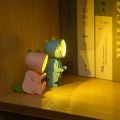 LED Night Light Mini Folding Desk Lamp Cute Pet Lights Dog Deer Dinosaur Flower Portable Night Light Student Living Room Decor. 